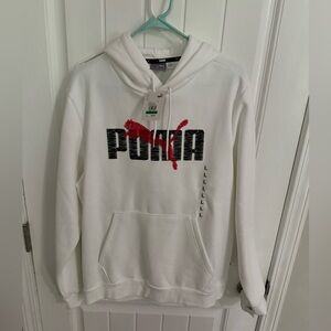 NWT Puma hoodie (white)